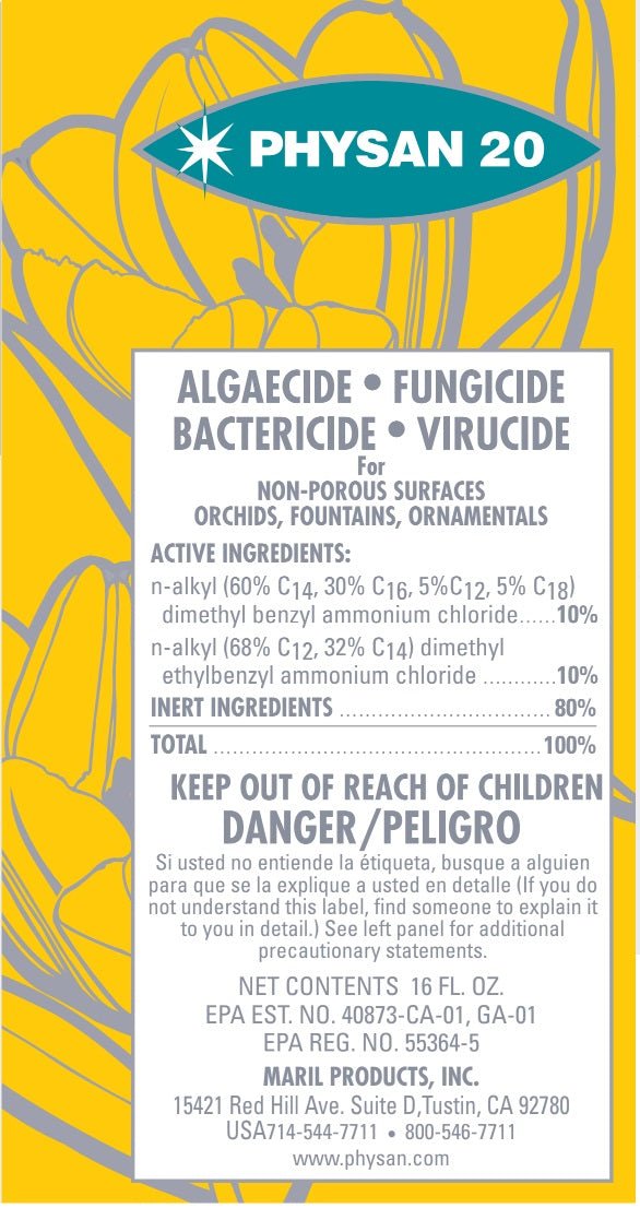 Physan 20, 16oz - Dr. Bill's Orchids, LLC