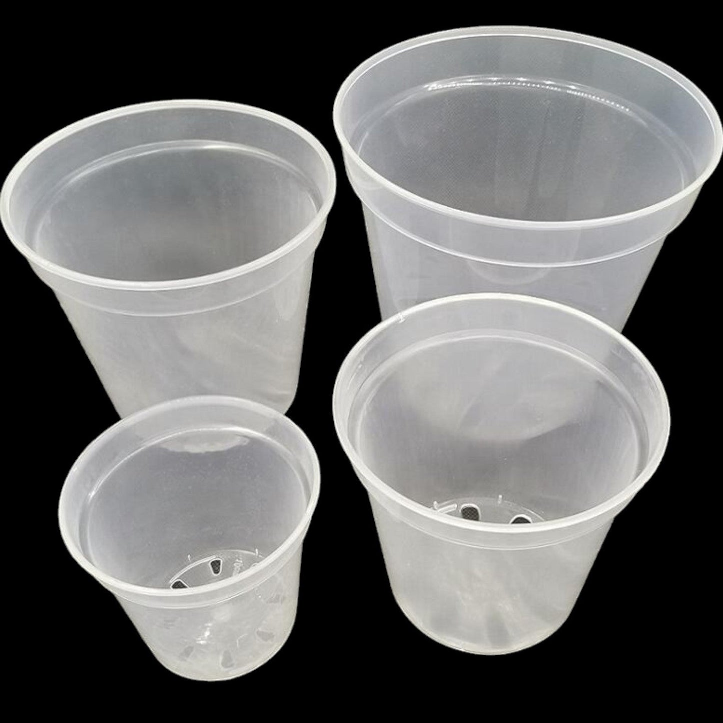 Clear/Translucent Plastic pot - Dr. Bill's Orchids, LLC
