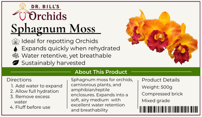 Sphagnum moss bricks - Dr. Bill's Orchids, LLC