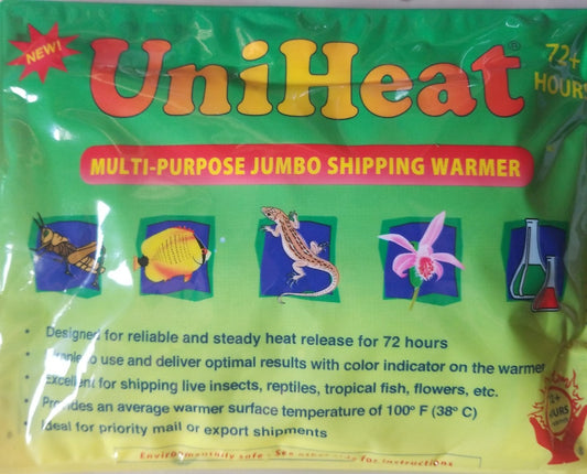 72 Hr Heat Pack +/- insulation for Shipping - Dr. Bill's Orchids, LLC